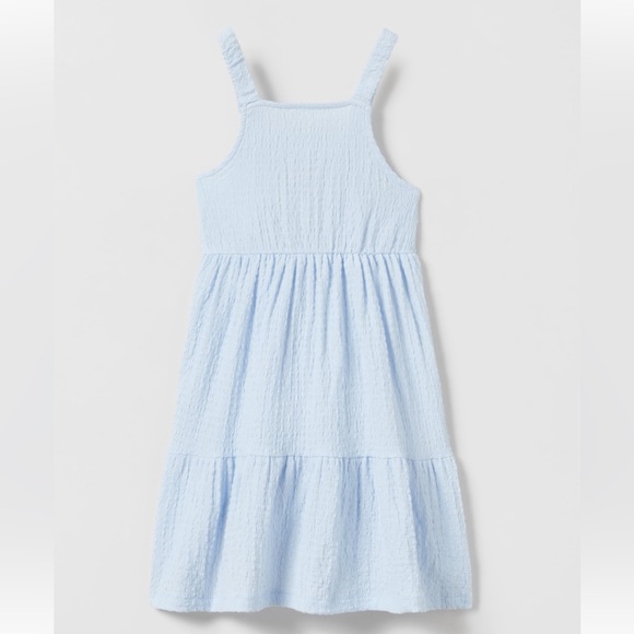 Zara Kid’s Textured Cut Out Dress - Picture 1 of 7